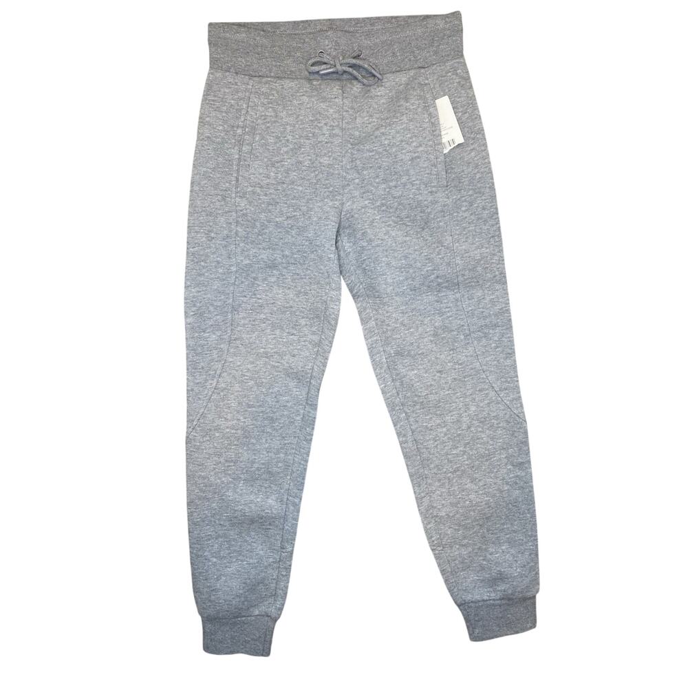 ASKYA Joggers Womens Size XS NEW Heather Gray Cozy Gym Lounge Active Sweatpants